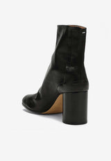 Maison Margiela Tabi 80 Leather Ankle Boots Black S58WU0260P3753/S_MARGI-T8013
