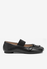 MM6 Maison Margiela Anatomic Numeric Ballet Flats Black S59WZ0099P3628/S_MM6-T8013