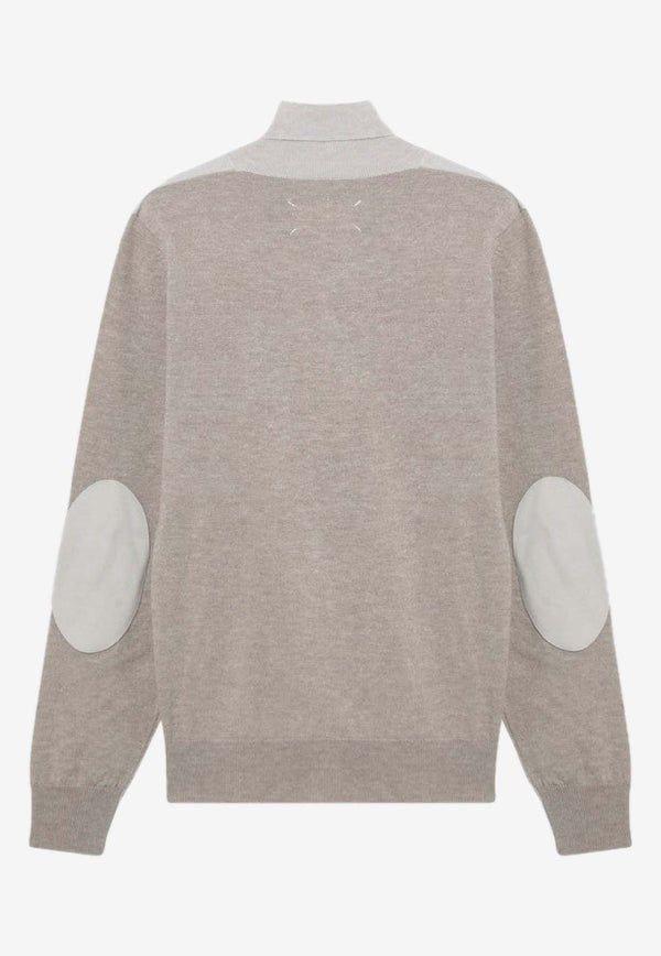 Maison Margiela Wool High-Neck Sweater Beige S67HL0012M13177/R_MARGI-003F