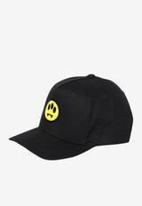 Barrow Kids Boys Logo Patch Baseball Cap Black S6BKJUBC025_BLACK
