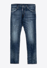 Dsquared2 Washed Straight-Leg Jeans Blue S71LB1442S30309/P_DSQUA-470