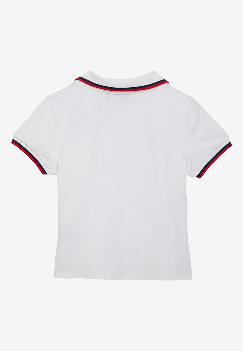 Dsquared2 Asymmetric Logo Polo T-shirt White S72NC1076S22743/O_DSQUA-100