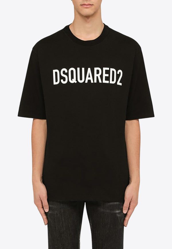 Dsquared2 Logo Print Short-Sleeved T-shirt S74GD1197D20004/O_DSQUA-900
