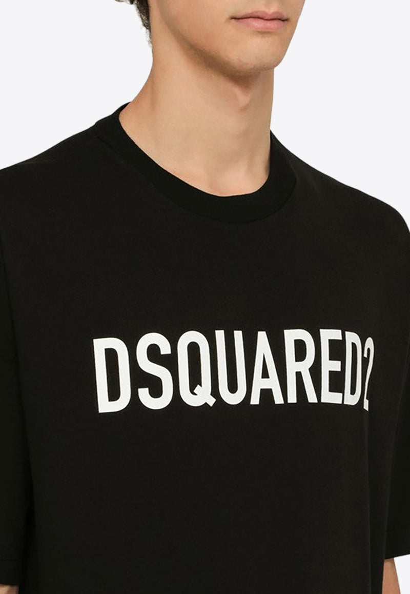 Dsquared2 Logo Print Short-Sleeved T-shirt S74GD1197D20004/O_DSQUA-900