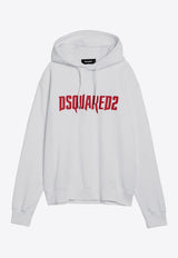 Dsquared2 Logo-Printed Hooded Sweatshirt S74GU0815S25516/P_DSQUA-100