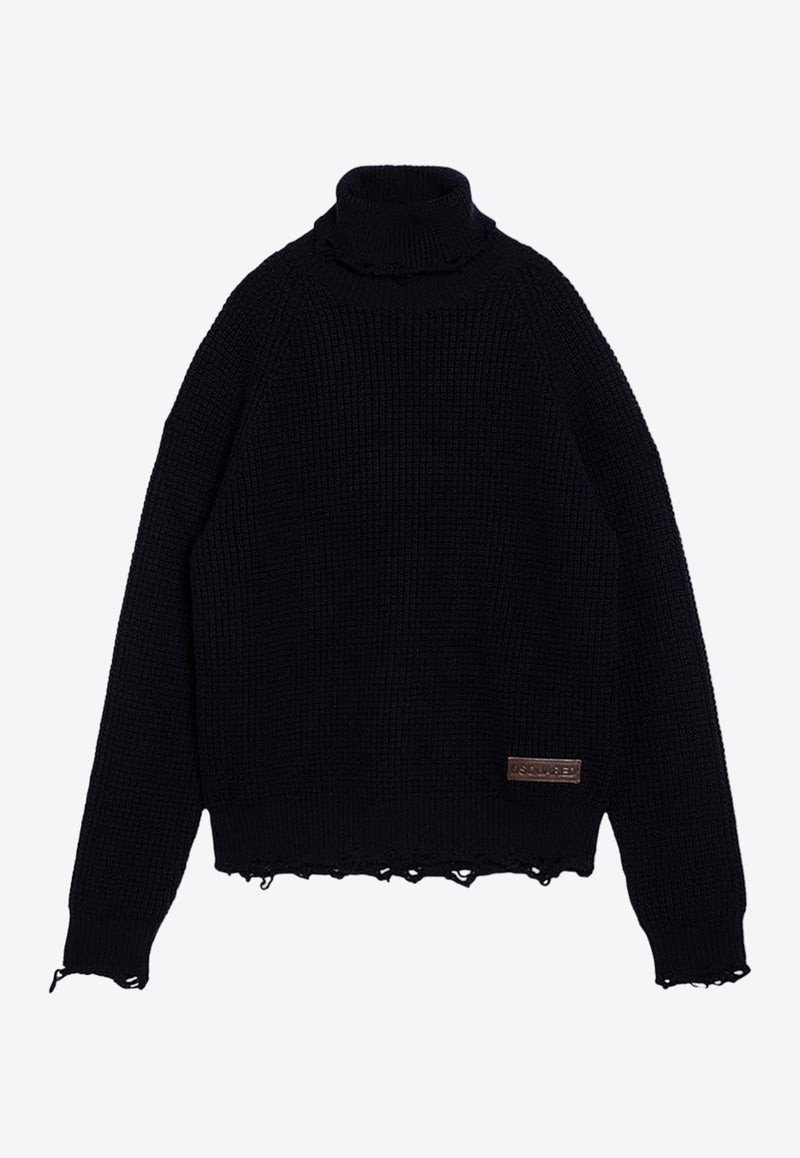 Dsquared2 Turtleneck Wool Sweater S74HA1473D13040/P_DSQUA-524