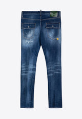 Dsquared2 Distressed Washed-Out Slim Jeans S74LB1553S30342/P_DSQUA-470