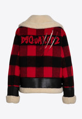 Dsquared2 Plaid Check Zip-Up Jacket Multicolor S75AM1065S78290/P_DSQUA-001F