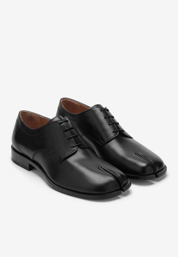 Maison Margiela Tabi Calf Leather Derby Shoes Black S97WQ0052P3292/N_MARGI-H8396