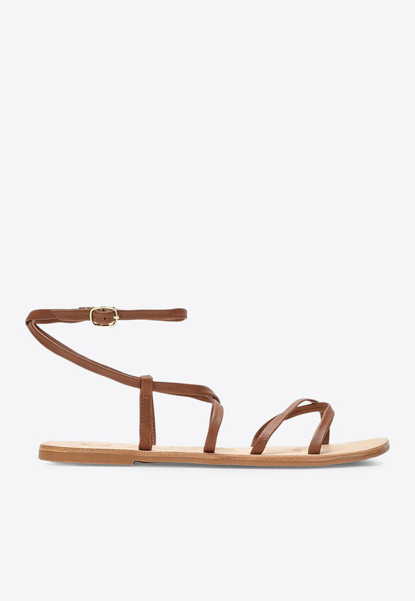 Manebi Canyon Strappy Leather Sandals Beige S9.7Y0LE/O_MANEB-TA