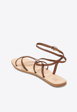 Manebi Canyon Strappy Leather Sandals Beige S9.7Y0LE/O_MANEB-TA