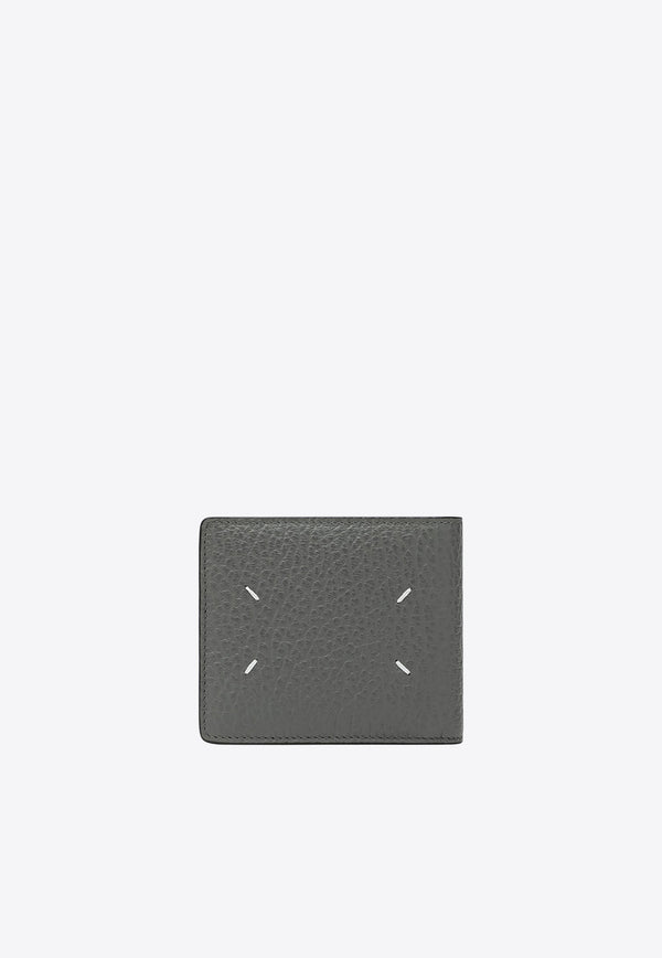 Maison Margiela Four Stitches Bi-Fold Wallet  Gray SA1UI0016P4455/R_MARGI-T8127