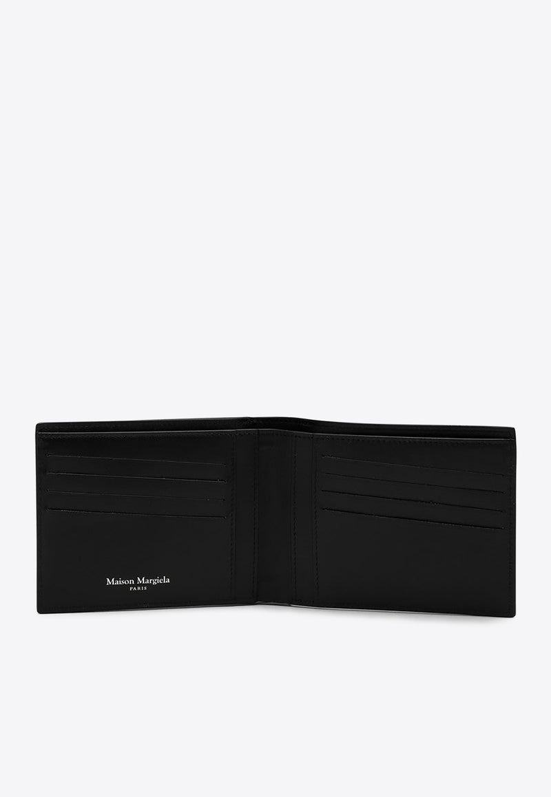 Maison Margiela Four Stitch Bi-Fold Zip Wallet Black SA1UI0019P4745/K_MARGI-T8013