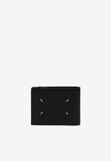 Maison Margiela Four Stitch Bi-Fold Zip Wallet Black SA1UI0019P4745/K_MARGI-T8013