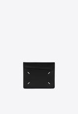 Maison Margiela Four-Stitch Leather Cardholder Black SA1VX0009P4745/P_MARGI-T8013