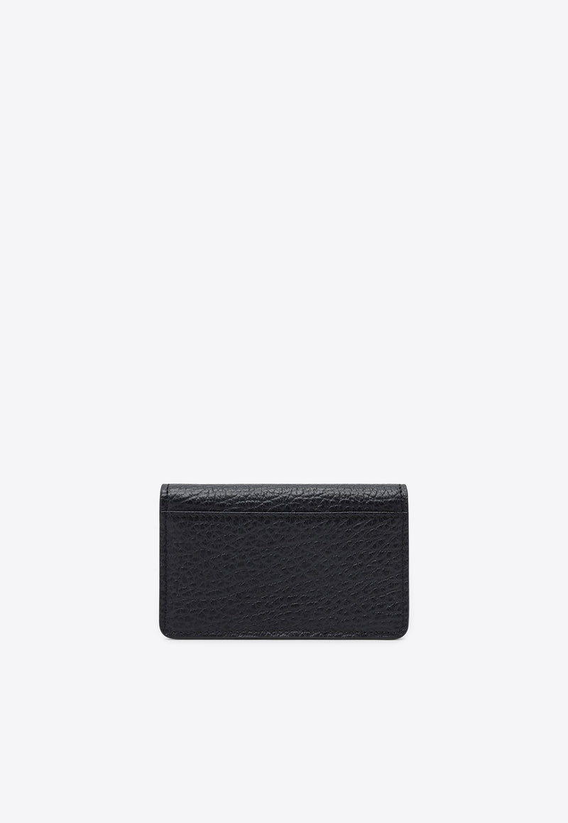 Maison Margiela Four-Stitch Grained Leather Wallet Gray SA3VX0008UP4455/R_MARGI-T6328