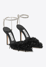 Saeda 100 Crystal Embellishment Pumps