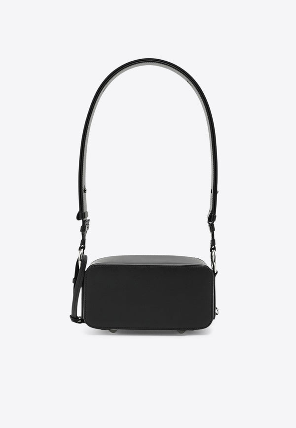 Maison Margiela Doll Four Stitch Leather Shoulder Bag Black SB1WD0031P7275/R_MARGI-T8013