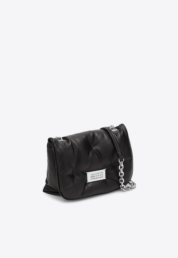 Maison Margiela Small Glam Slam Flap Shoulder Bag Black SB1WG0019P4300/P_MARGI-T8013