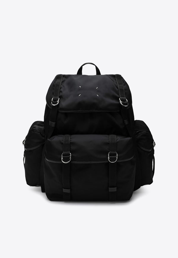 Maison Margiela XL High Tech Nylon Backpack Black SB2WA0013P6763/P_MARGI-T8013