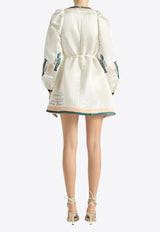 ANTIPODEAN Beach Club Shift Dress White SD0171R26BEA_WHITE MULT