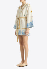 ANTIPODEAN Pipleline Mini Dress White SD0175R26PIP_WHITE MULT