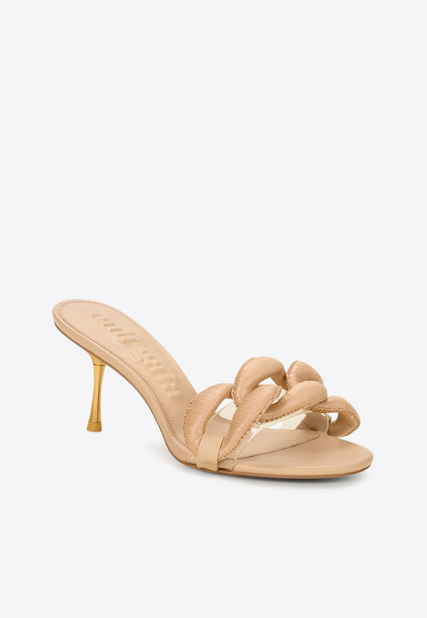 Cult Gaia Vaneya 70 Interlocking Strap Sandals Nude SD1955RT1235_NUDE