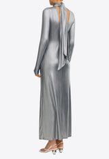 Significant Other Nova Metallic Maxi Dress Silver SD240793D-SILVERSILVER