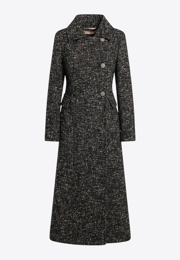 Max Mara Senior Double-Breasted Coat Gray SENIORWO/R_MAXMA-001