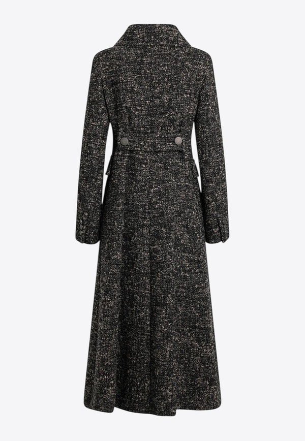 Max Mara Senior Double-Breasted Coat Gray SENIORWO/R_MAXMA-001