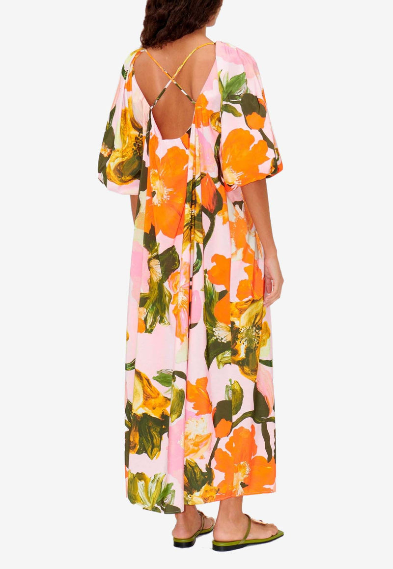 Stine Goya Teresa Floral Print Maxi Dress SG5831FLORAL