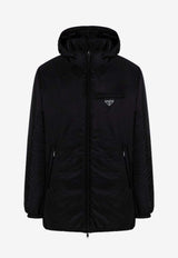 Prada Triangle Logo Padded Parka Black SGC710OOO1WQ9/P_PRADA-F0002