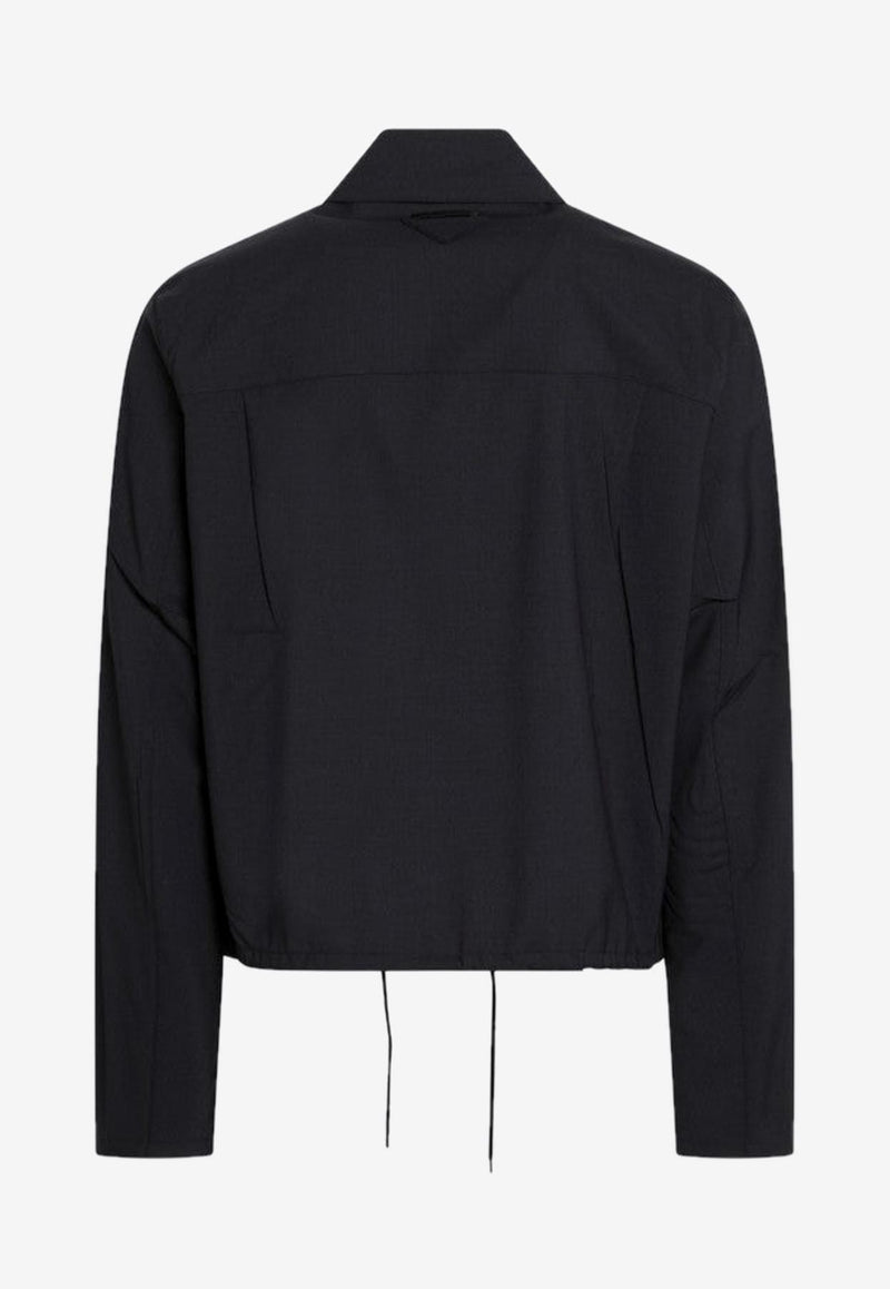 Prada Wool Zip-Up Jacket Blue SGC873OOO1XMY/R_PRADA-F0008