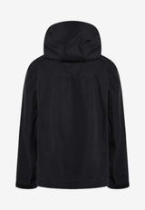 Logo-Embroidered Zip-Up Jacket