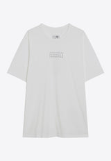 MM6 Maison Margiela Numeric Signature Print T-shirt White SH0GC0057S24312_MM6-101