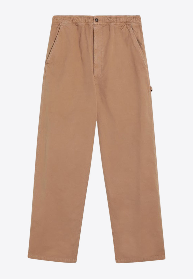 MM6 Maison Margiela Straight-Leg Chino Pants Beige SH0KA0048S78548/R_MM6-156