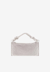 Cult Gaia Nano Hera Knotted Top Handle Bag Silver SH2086MS_SILVER