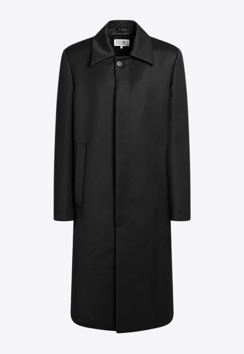 MM6 Maison Margiela Wool-Blend Long Coat Black SH2AA0013M35612_MM6-900