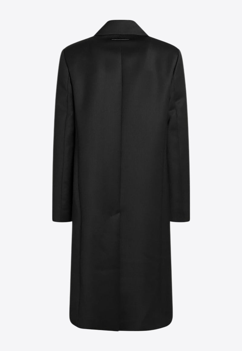 MM6 Maison Margiela Wool-Blend Long Coat Black SH2AA0013M35612_MM6-900