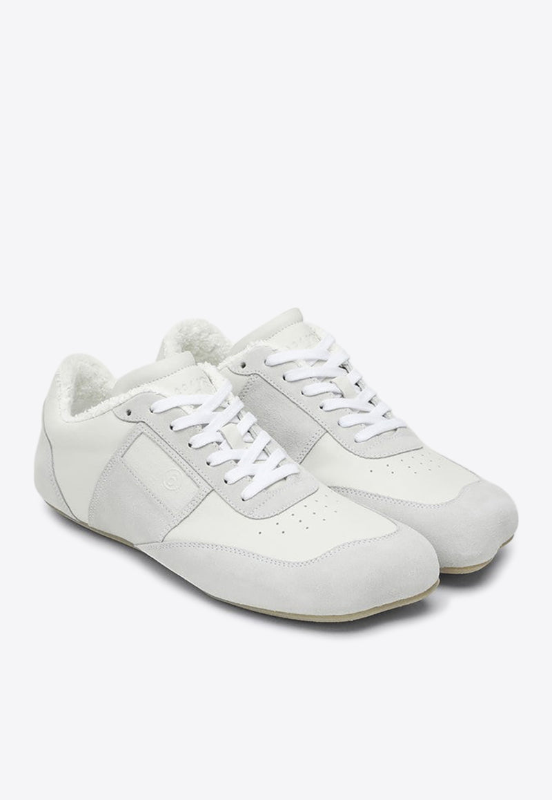 MM6 Maison Margiela Anatomic Leather Low-Top Sneakers White SH3WS0012P6435/Q_MM6-T1003