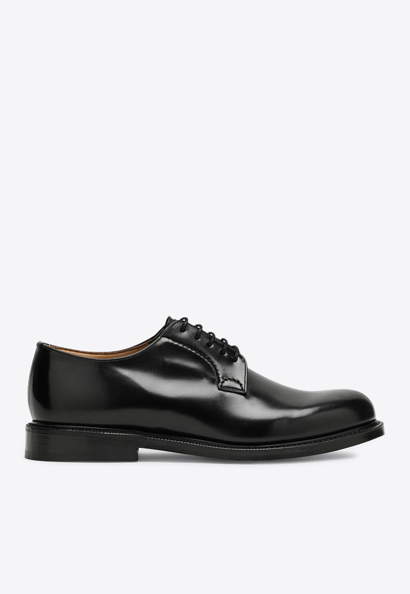 Church's Shannon Derby Shoes Black SHANNON9XV/P_CHURC-F0AAB