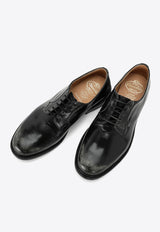 Church's Shannon Vintage Leather Derby Shoes Black SHANNONDS9XV/1_CHURC-F0AAB