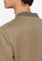 Maison Margiela Single-Breasted Wool Coat Beige SI1AA0001S48109/N_MARGI-157