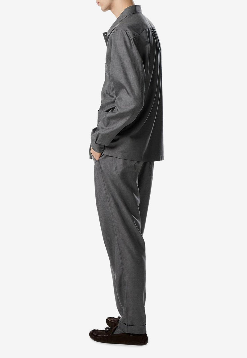 Tom Ford Yarn Dyed Silk Light Pant SJC007-FMS064 IG344