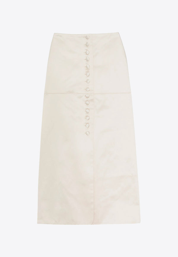 Liberowe Maha High-Waist Midi Skirt SK3SDIIVORY