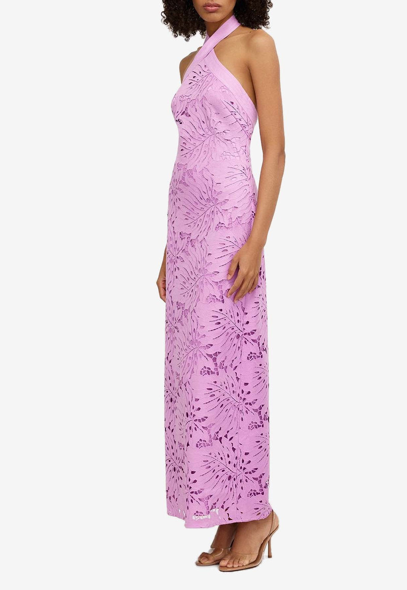 Significant Other Ailish Lace Maxi Dress Mauve SL240415D-TAFFYPINK