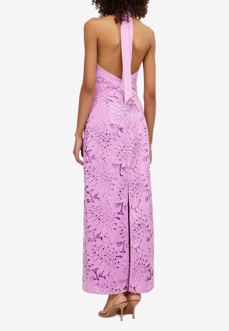 Significant Other Ailish Lace Maxi Dress Mauve SL240415D-TAFFYPINK