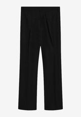 Straight-Leg Tailored Pants