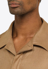ZEGNA Linen Flap Pockets Shirt SOT10UDV60A7/O_ZEGNA-N04