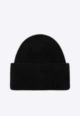 Destin Cashmere-Blend Ribbed Beanie Black SPENNYBEDWO/R_DESSR-BLK
